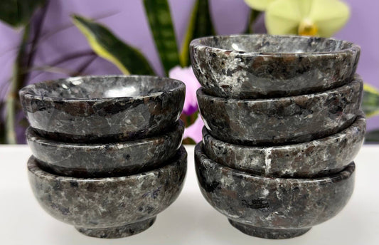 Natural Yooperlite Emberlite Bowls Crystal Healing Energy