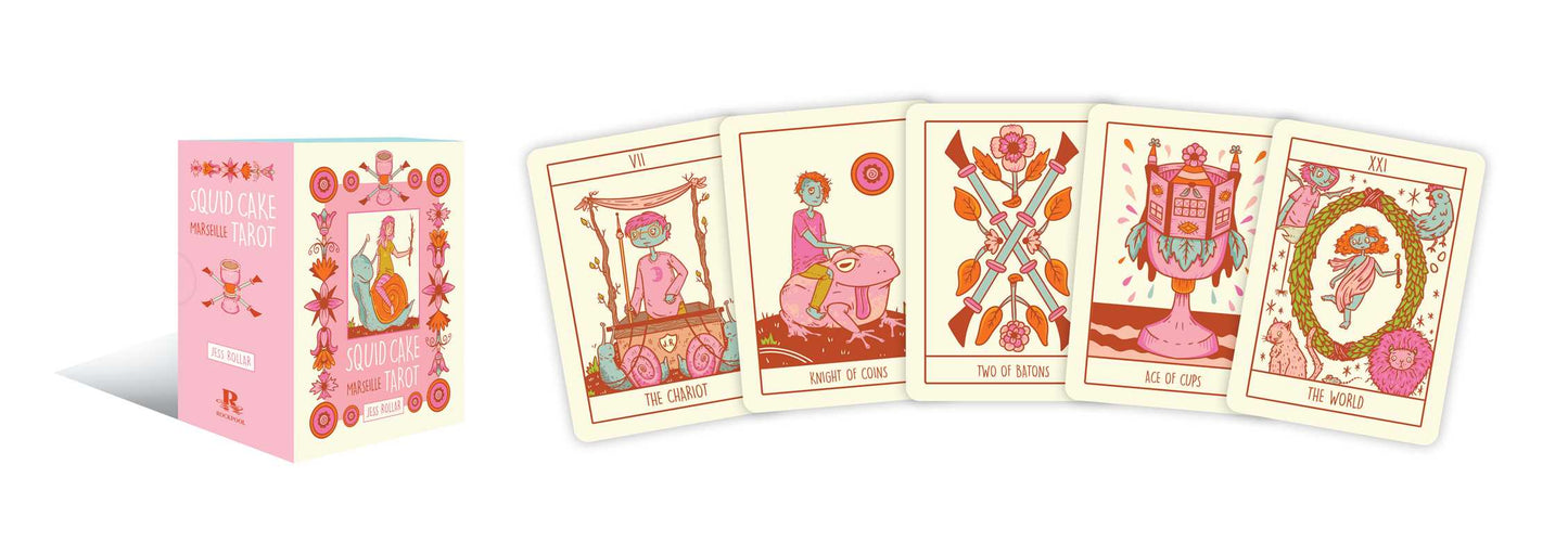 Squid Cake Marseille Tarot by Jess Rollar