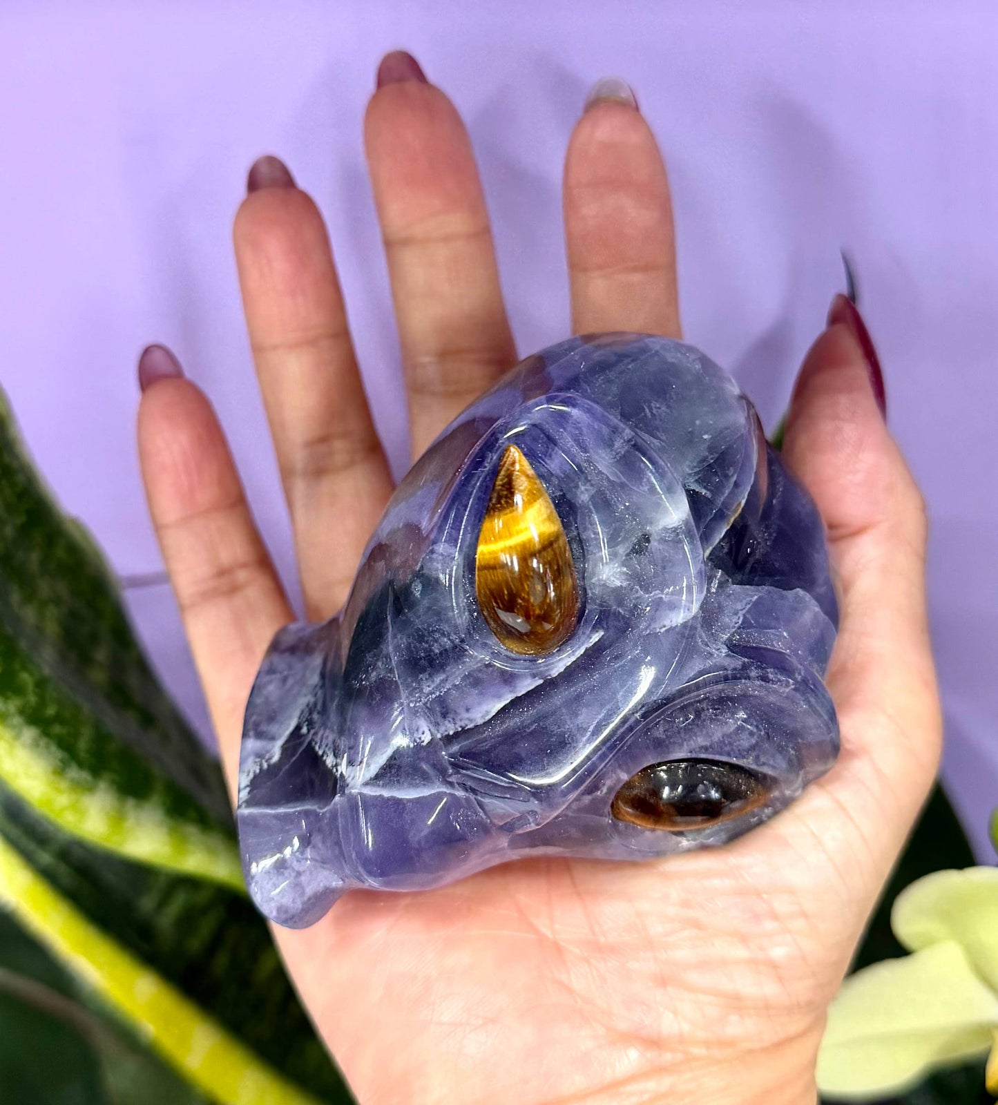Crystal Alien Head