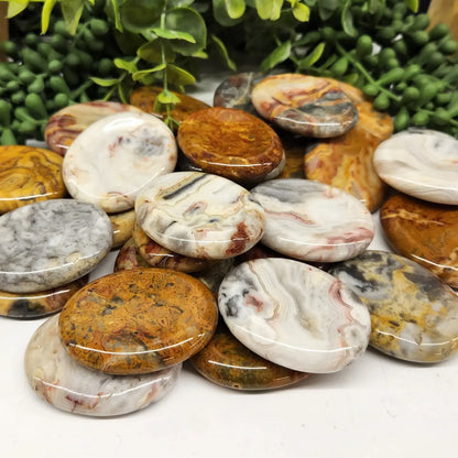 Yellow Crazy Lace Agate