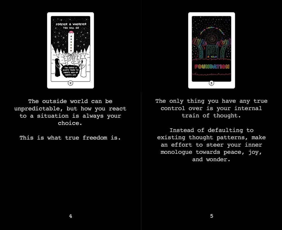 Rainbow Brainskull Oracle Deck by Ramin  Nazer