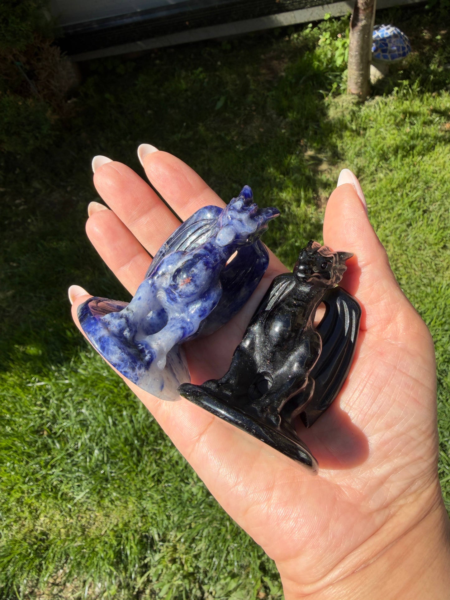 Natural Stone Dragon Crystal Healing