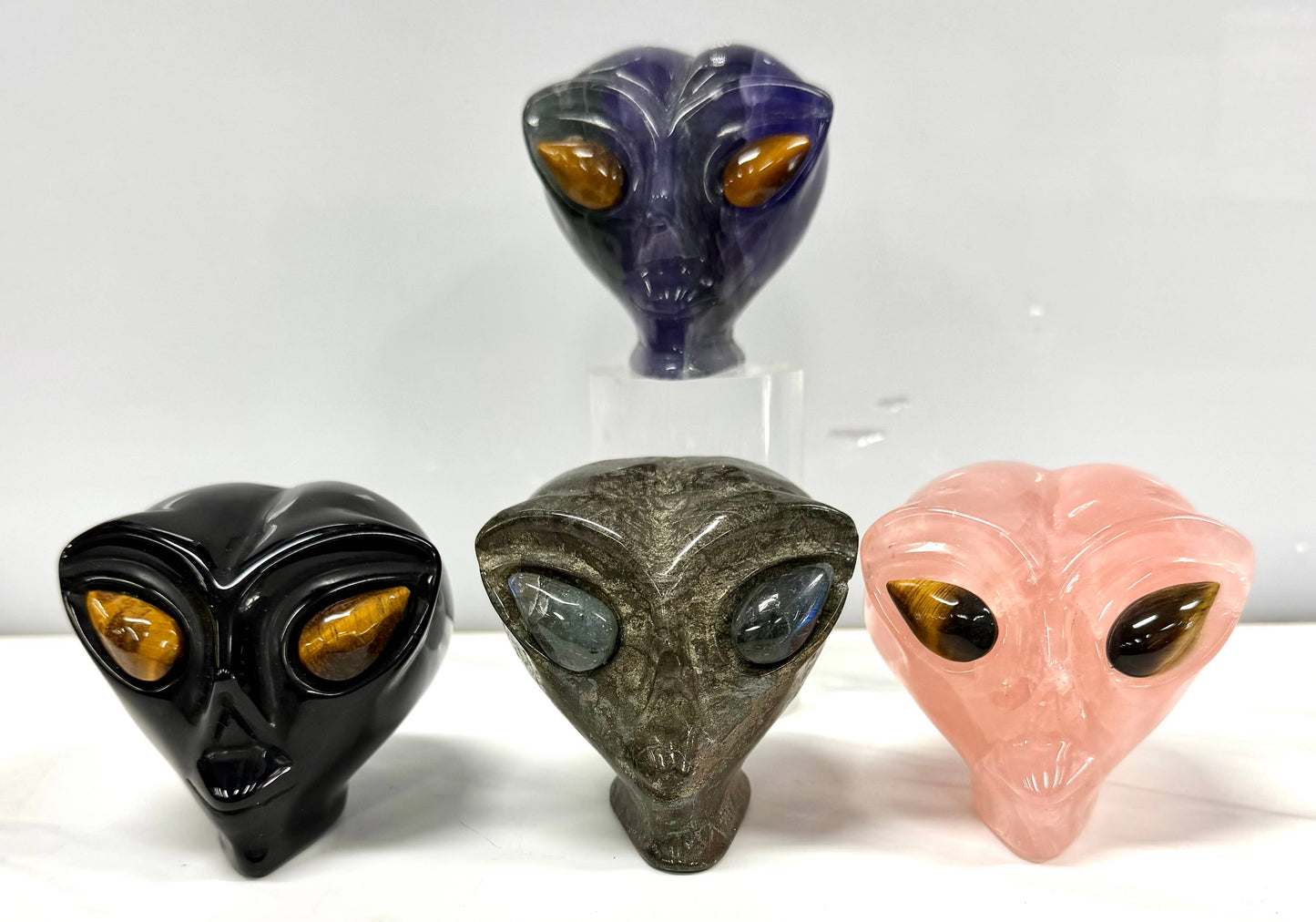 Crystal Alien Head