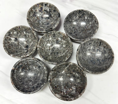Natural Yooperlite Emberlite Bowls Crystal Healing Energy