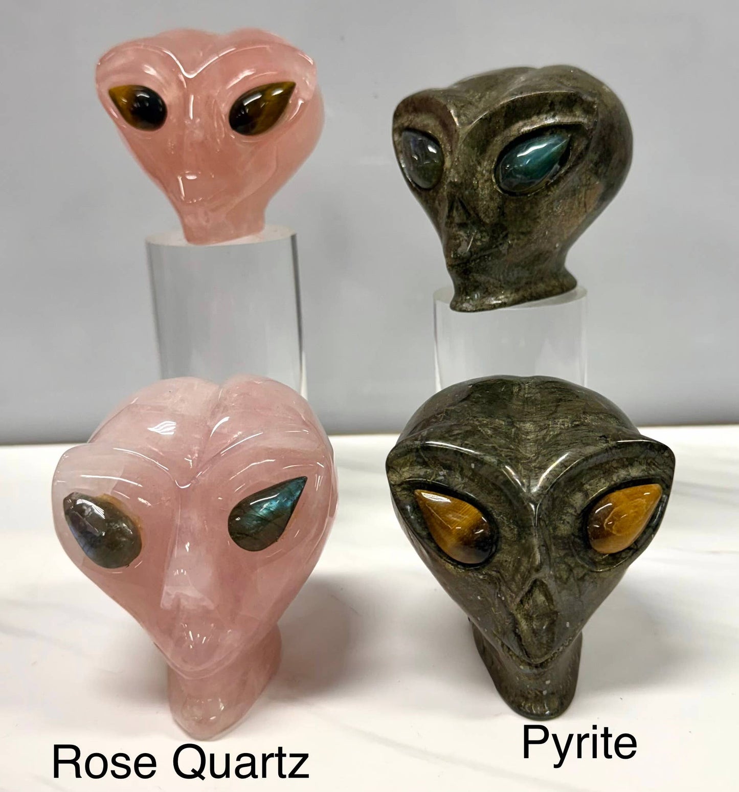 Crystal Alien Head