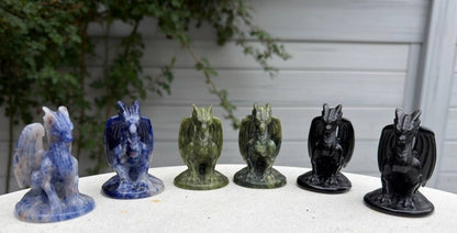 Natural Stone Dragon Crystal Healing