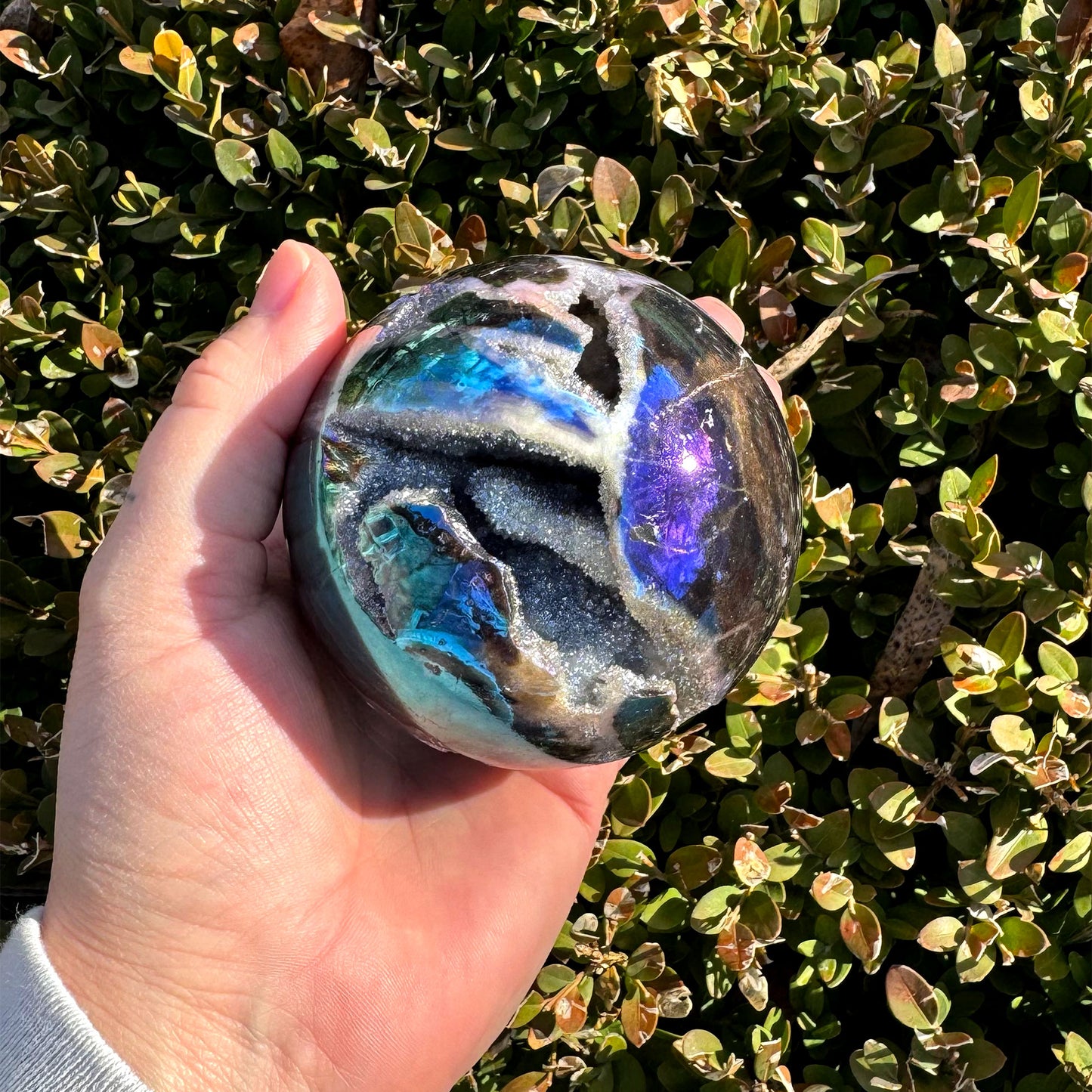 Aura Sphalerite Sphere - Large