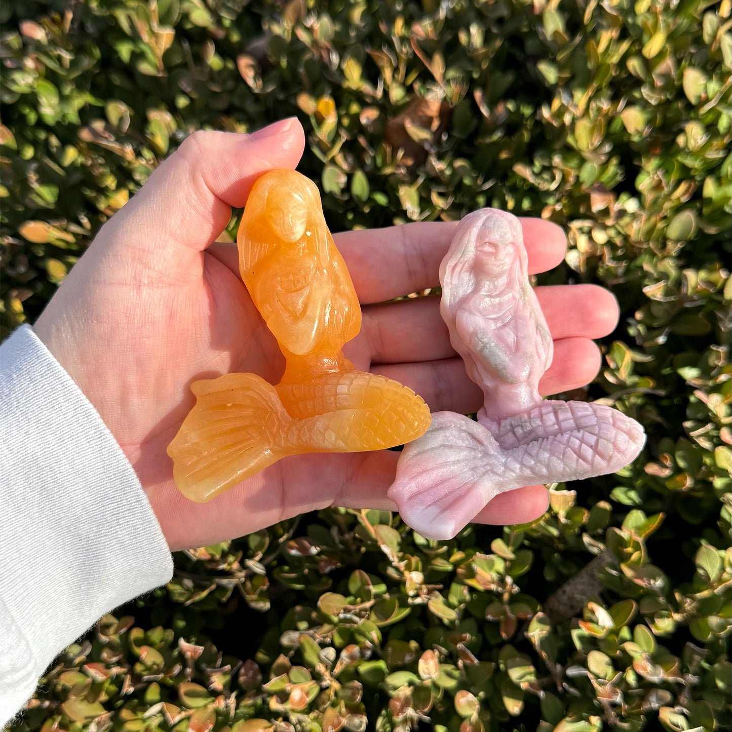 Mermaid Crystal Figures