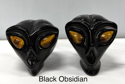 Crystal Alien Head