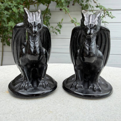 Natural Stone Dragon Crystal Healing