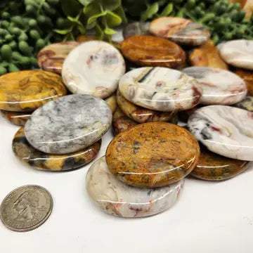 Yellow Crazy Lace Agate